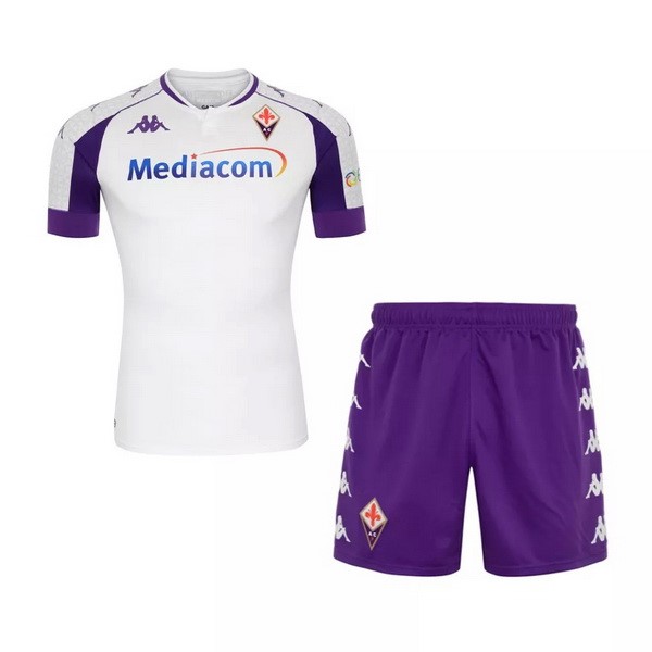 Trikot Fiorentina Auswarts Kinder 2020-21 Weiß